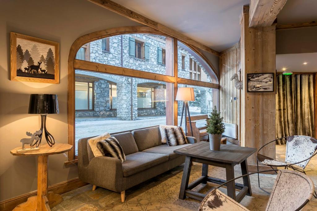 Posezení v ubytování Hotel Kandahar