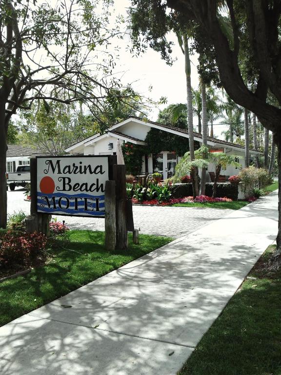 Zahrada ubytování Marina Beach Motel
