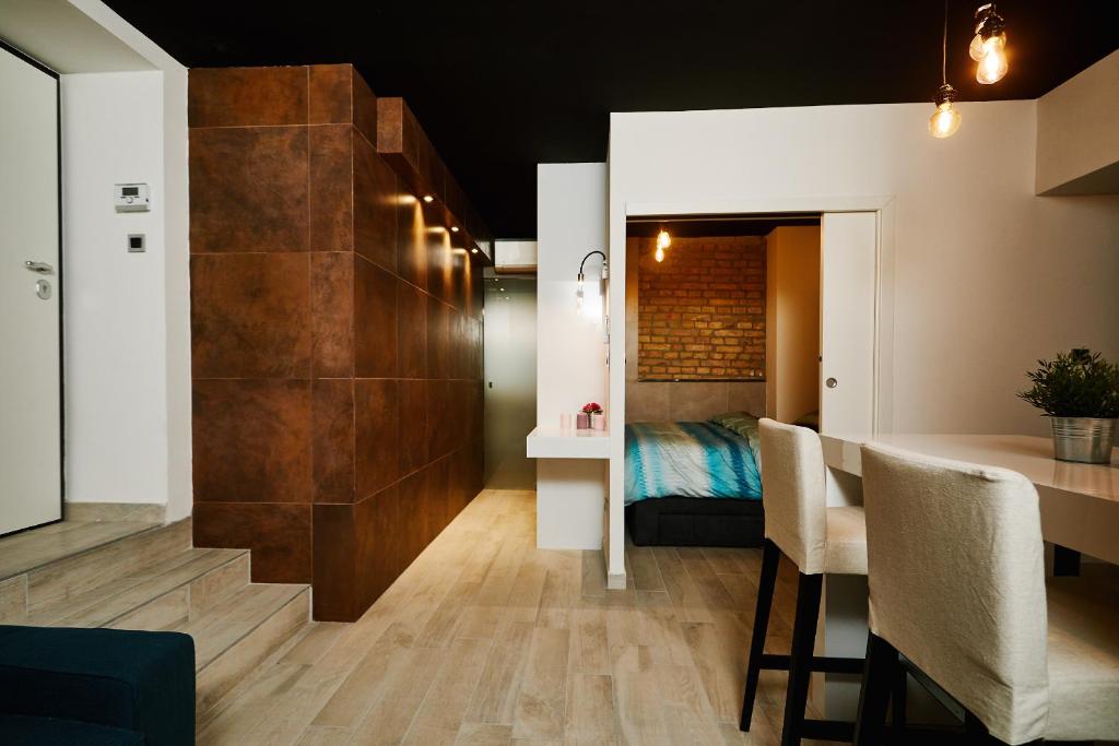 Posteľ alebo postele v izbe v ubytovaní Apartment and Rooms Marinac