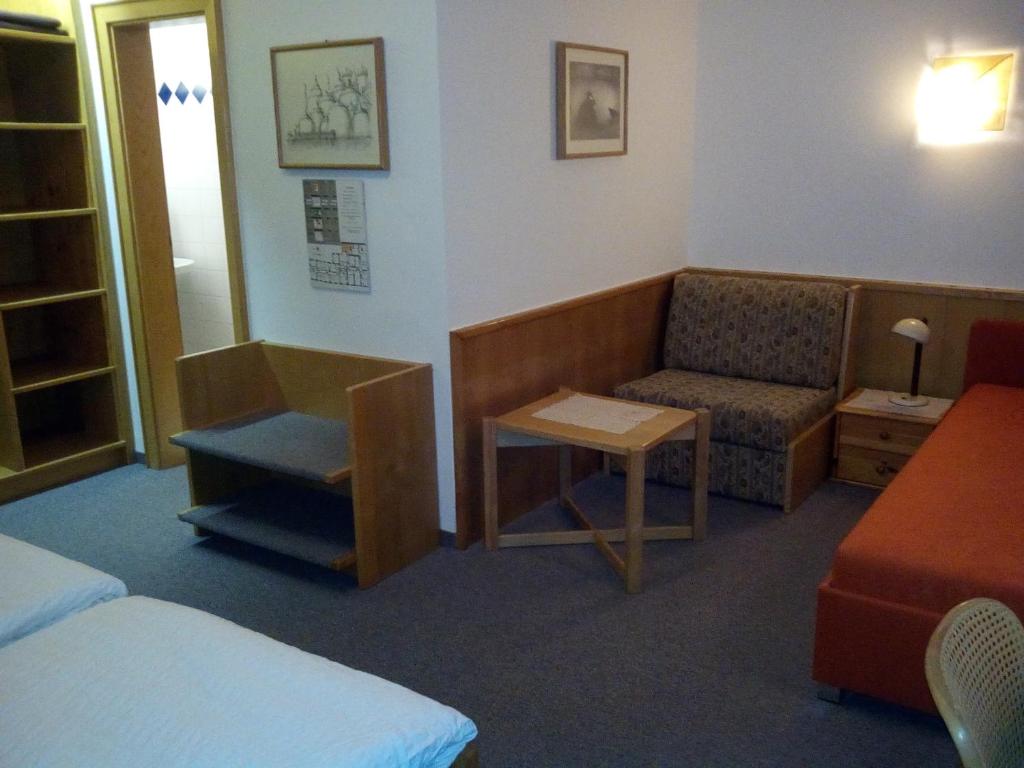Posezení v ubytování Hotel zum goldenen Hirschen