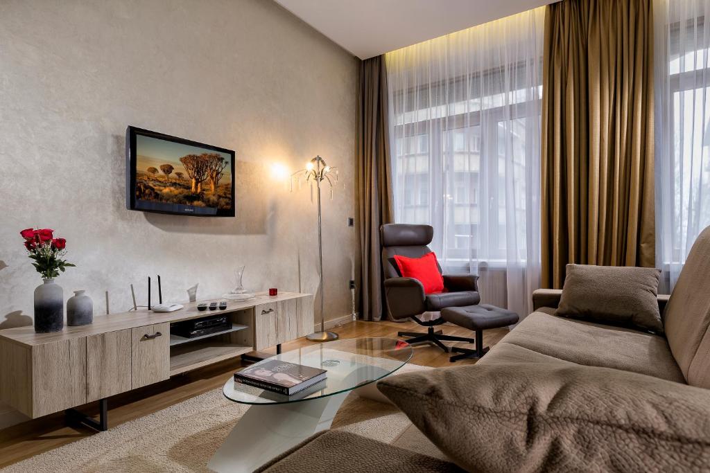 The Queen Luxury Apartments - Villa Liberty - Deluxe-Apartment Mit Einem Schlafzimmer
