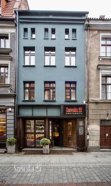 Budova, v ktorej sa apartmán nachádza
