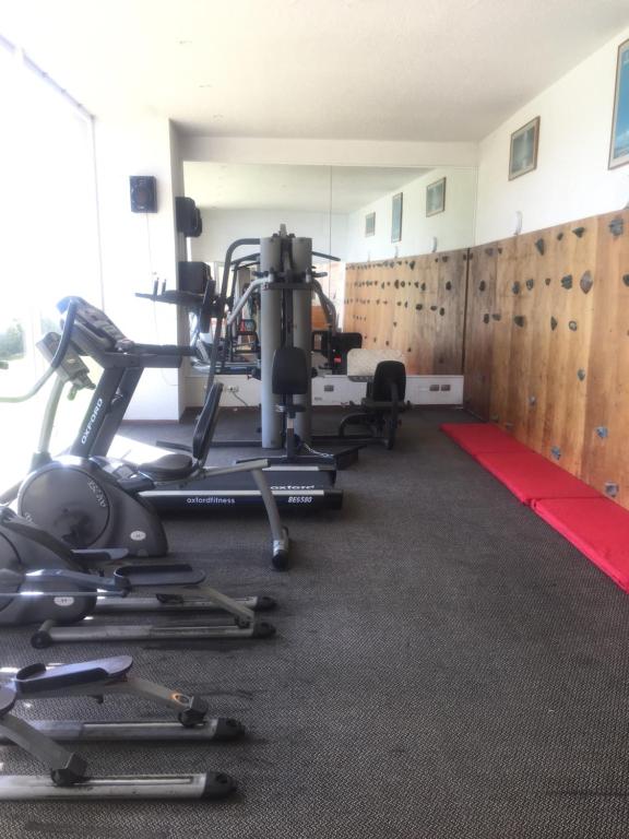 Fitness centrum a/nebo fitness zařízení v ubytování Departamento Pinares del Canelillo