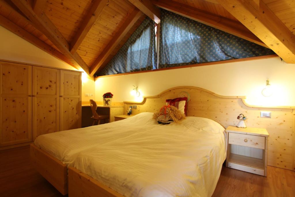 Postel nebo postele na pokoji v ubytování B.& B. Corradini