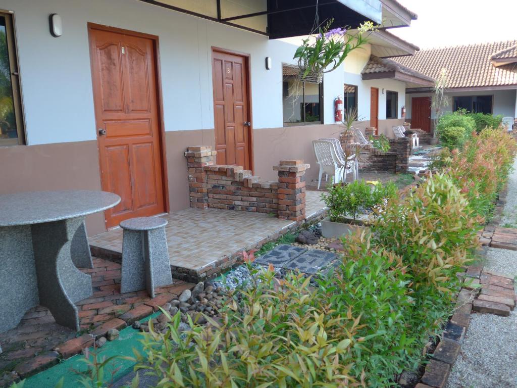 Zahrada ubytování Forum House Hotel Krabi