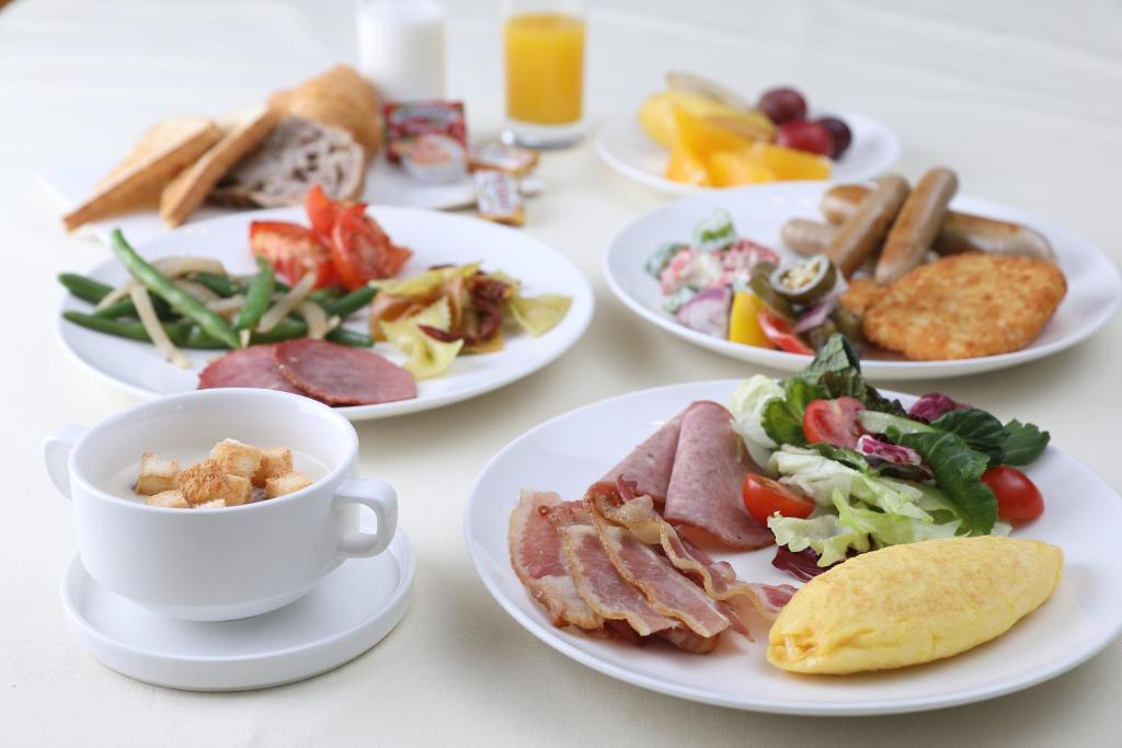 Comida no hotel ou em algum lugar perto