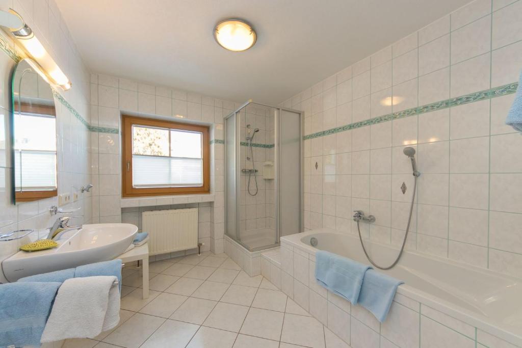 Kúpeľňa v ubytovaní Ferienhaus Hohenwarter