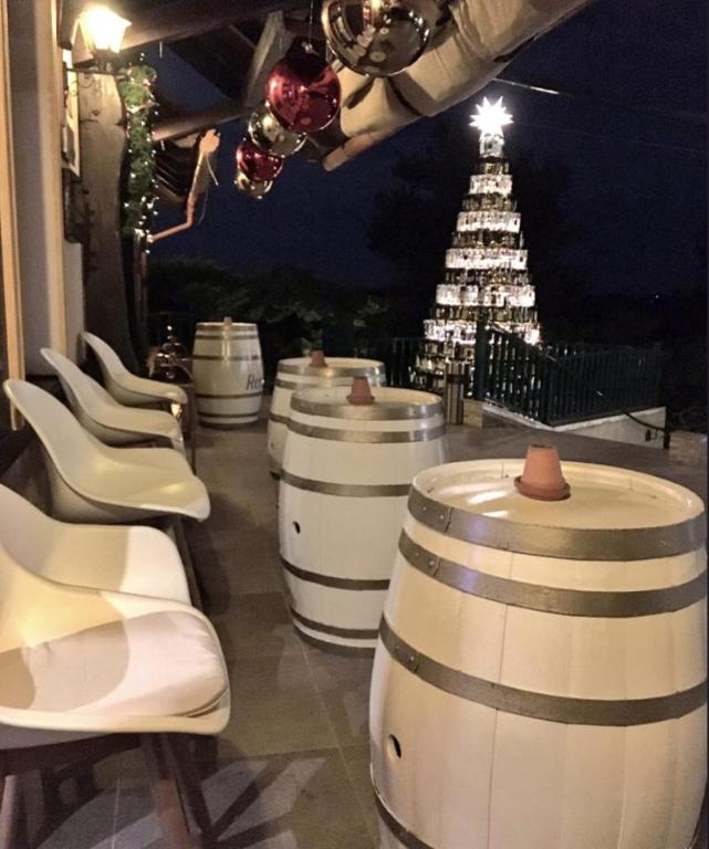 Posezení v ubytování Taverna & Wine Jeruzalem