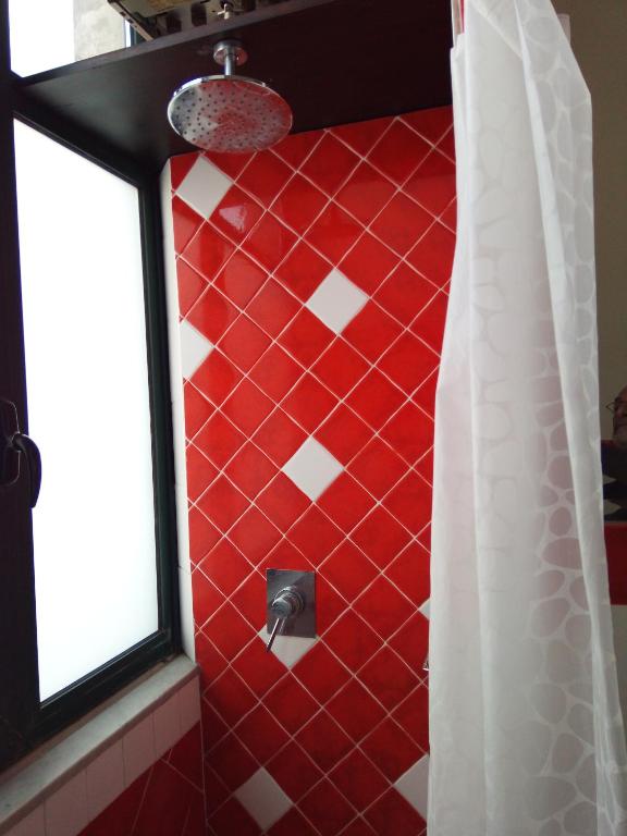 Koupelna v ubytování A casa di Tommy B&B