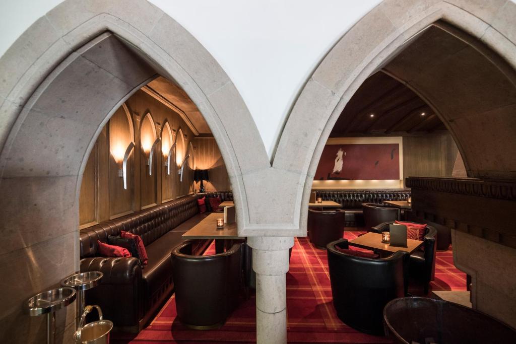 Posezení v ubytování Hotel Aaritz