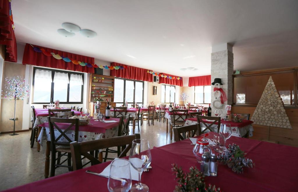 Restaurace v ubytování Da Cecilia