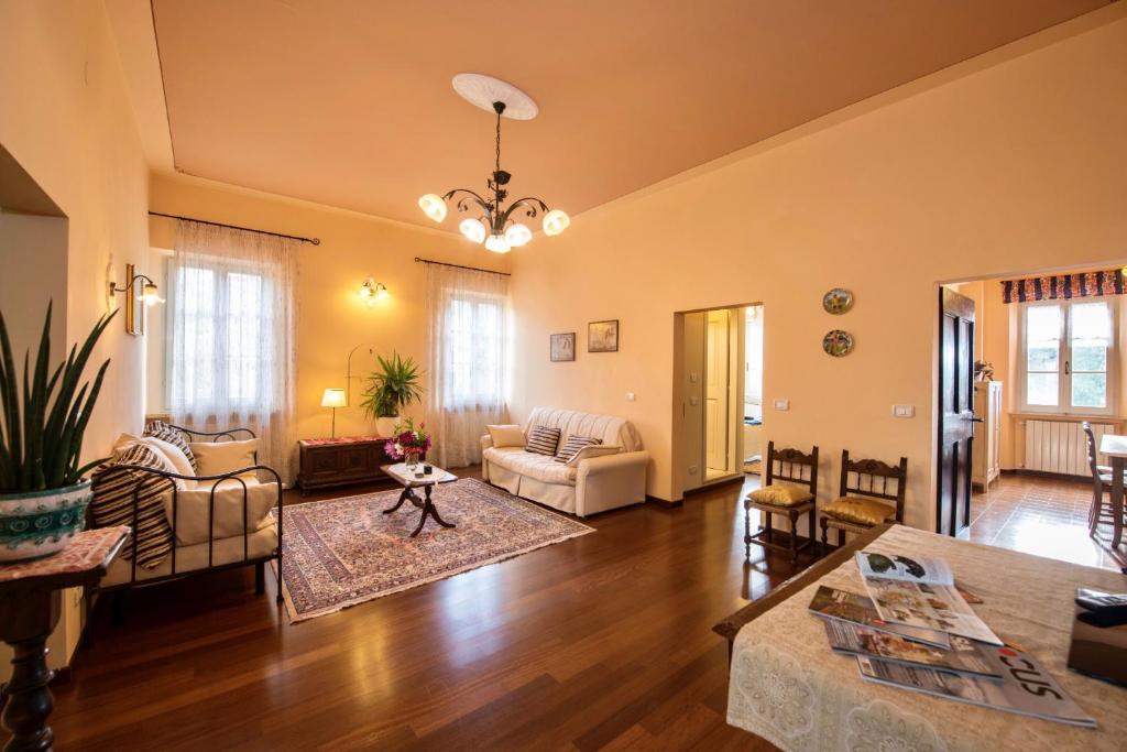 Posezení v ubytování Agriturismo CaseGraziani
