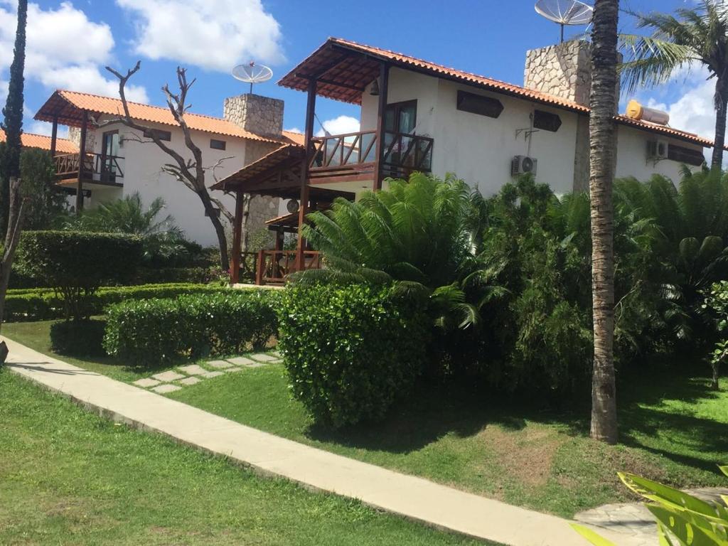 Zahrada ubytování Casa de Luxo com 3 Suites no Condominio Horizonte da Serra 1 em Gravatá