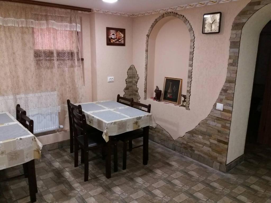 Posezení v ubytování Guest House Zhanna