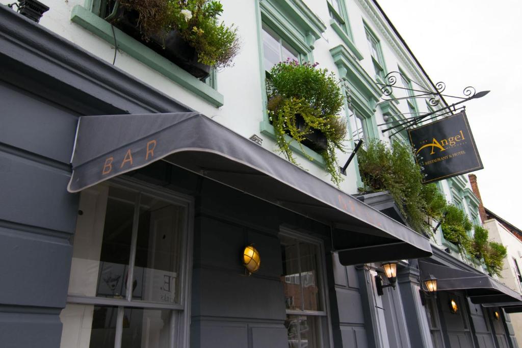 The building where the hotel is located 