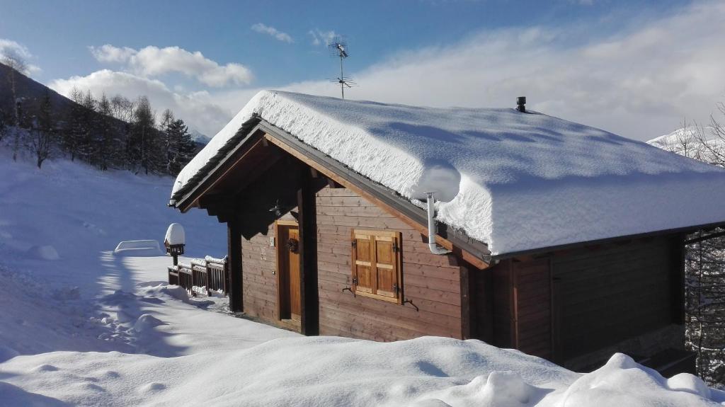 Chalet D'Antan v zimě