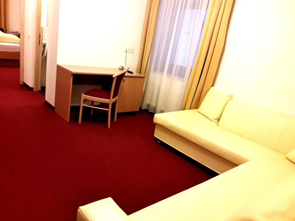 Postel nebo postele na pokoji v ubytování Reschnerhof