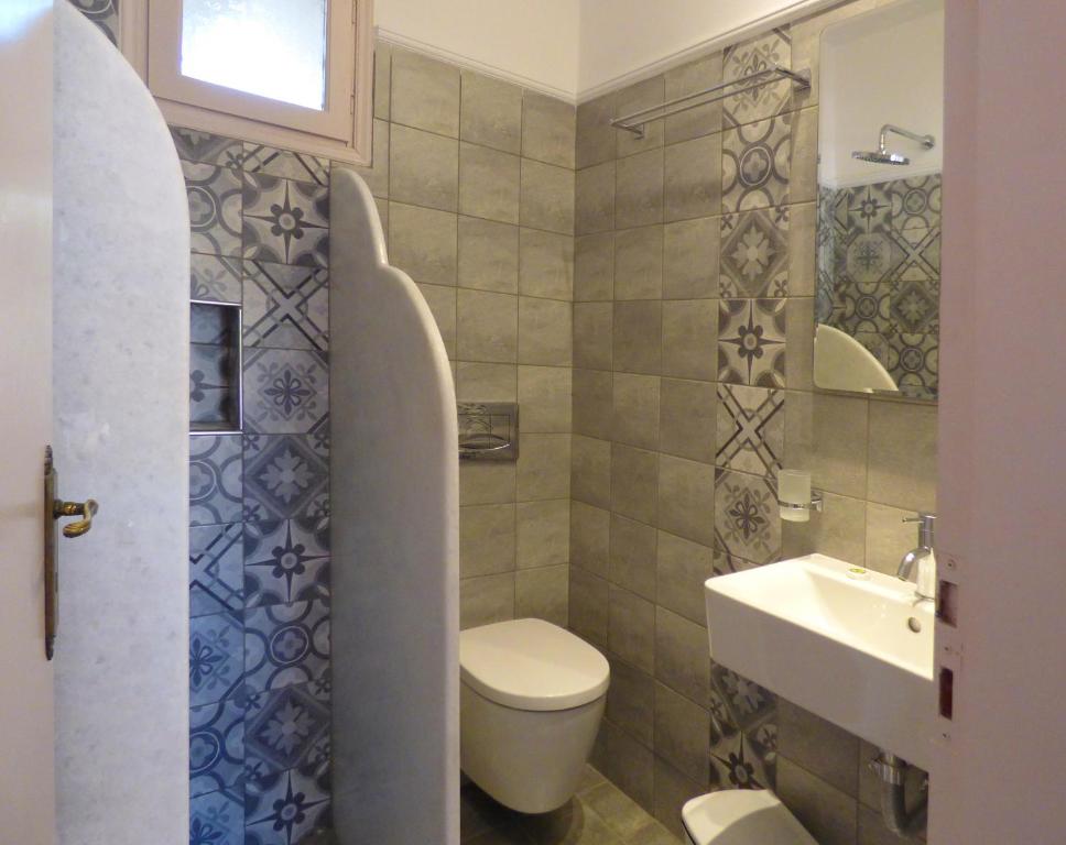 Koupelna v ubytování Villa Georgia