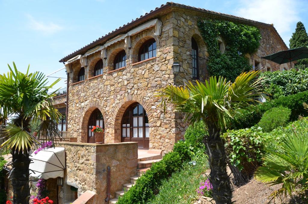 Zahrada ubytování Hotel Galena Mas Comangau