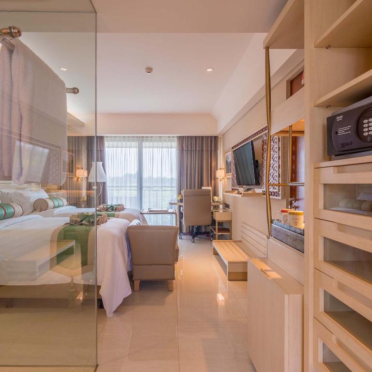 SereS Springs Resort & Spa, Singakerta - 带游泳池的豪华双胞胎室