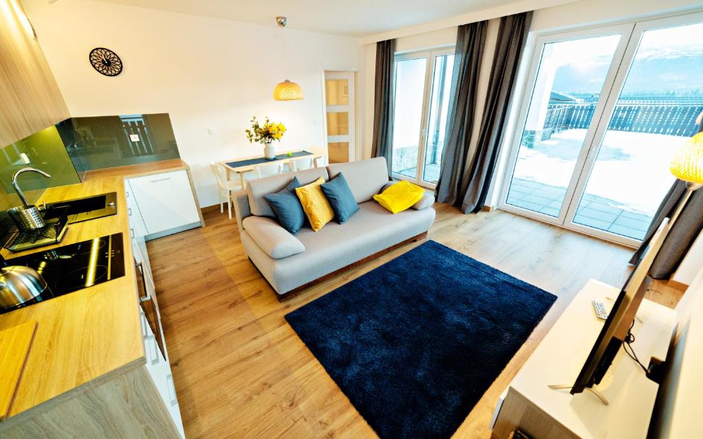 Posedenie v ubytovaní Apartamenty Sun & Snow Szklarska Perła