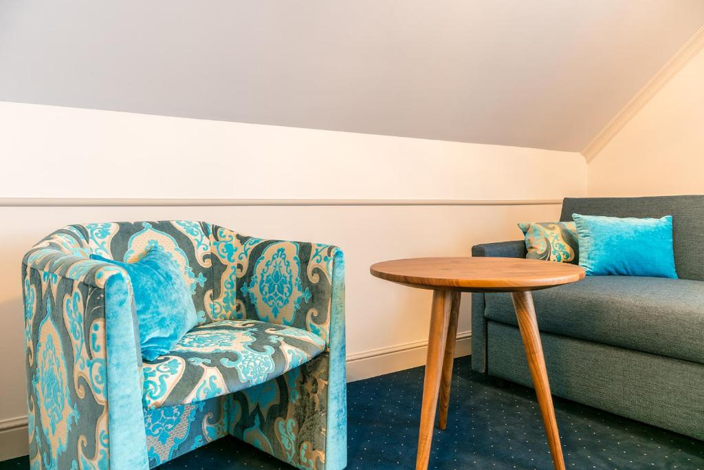 Posezení v ubytování Hotel Appenzell