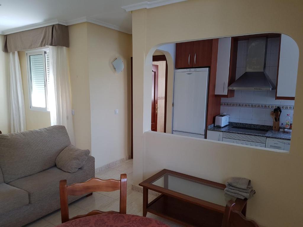 Kuchyň nebo kuchyňský kout v ubytování Vera Rental Torremar Natura