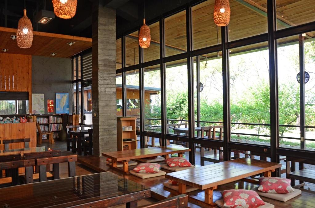 Restaurace v ubytování SHYE Lithuania Homestay