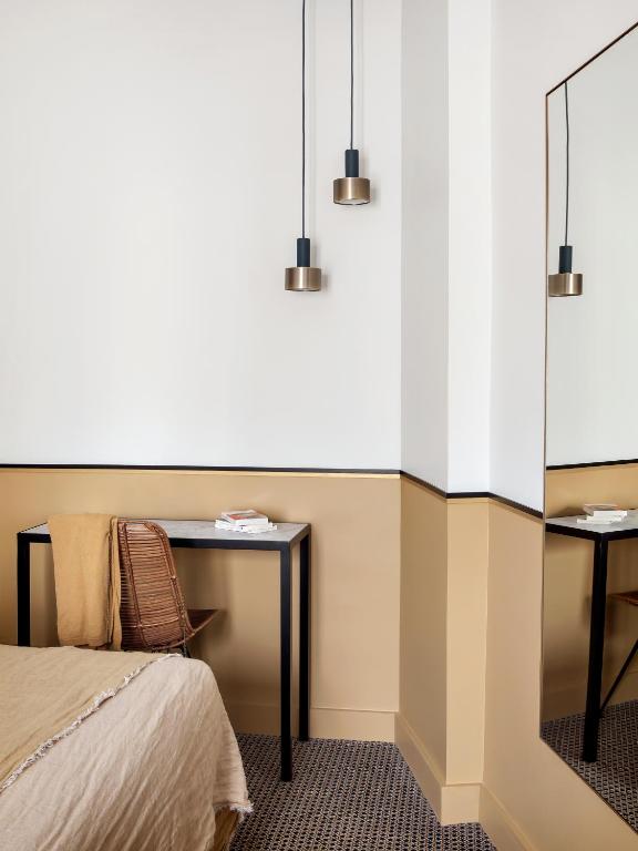 Postel nebo postele na pokoji v ubytování Doisy Etoile - Orso Hotels