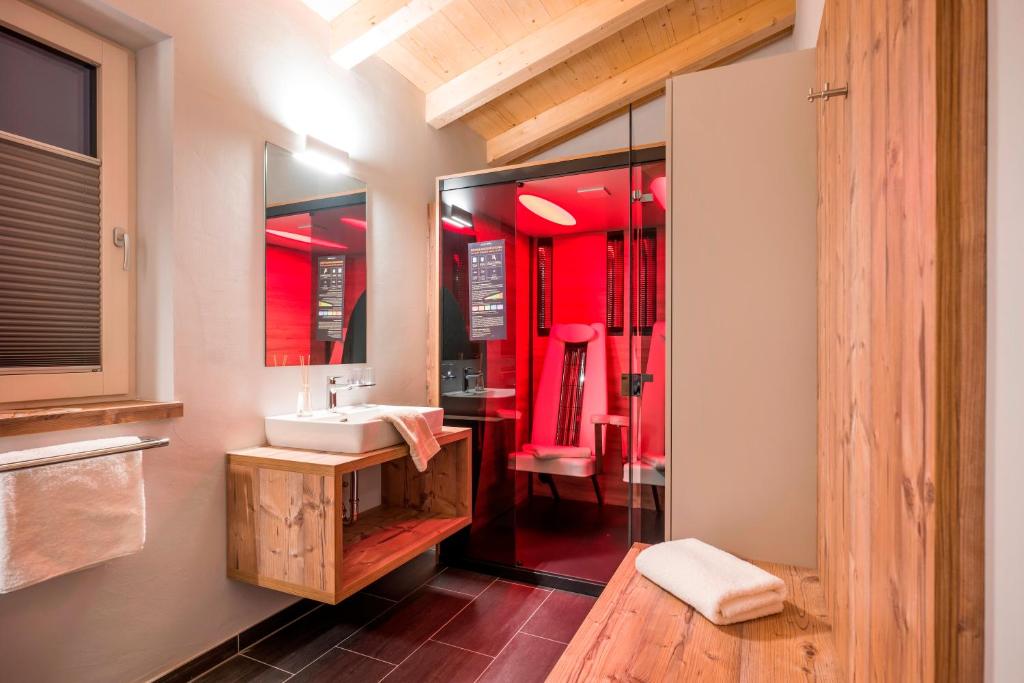 A bathroom at Apart Dengg