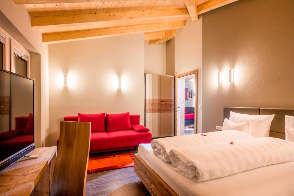 A bed or beds in a room at Apart Dengg