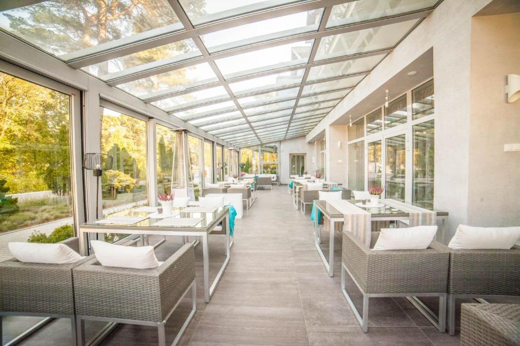 Posezení v ubytování Hotel Jantar Wellness & Spa