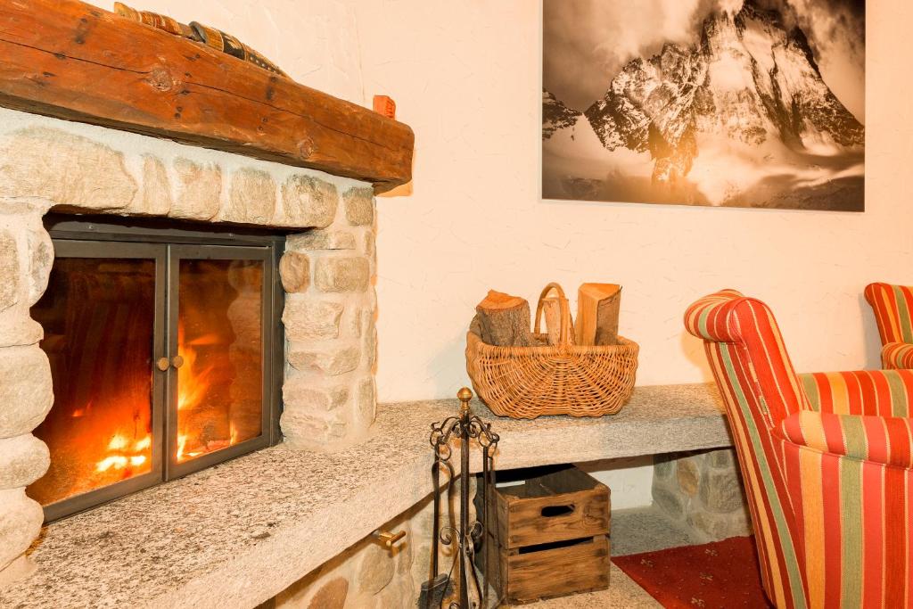Zona de estar de BaseCamp Hotel