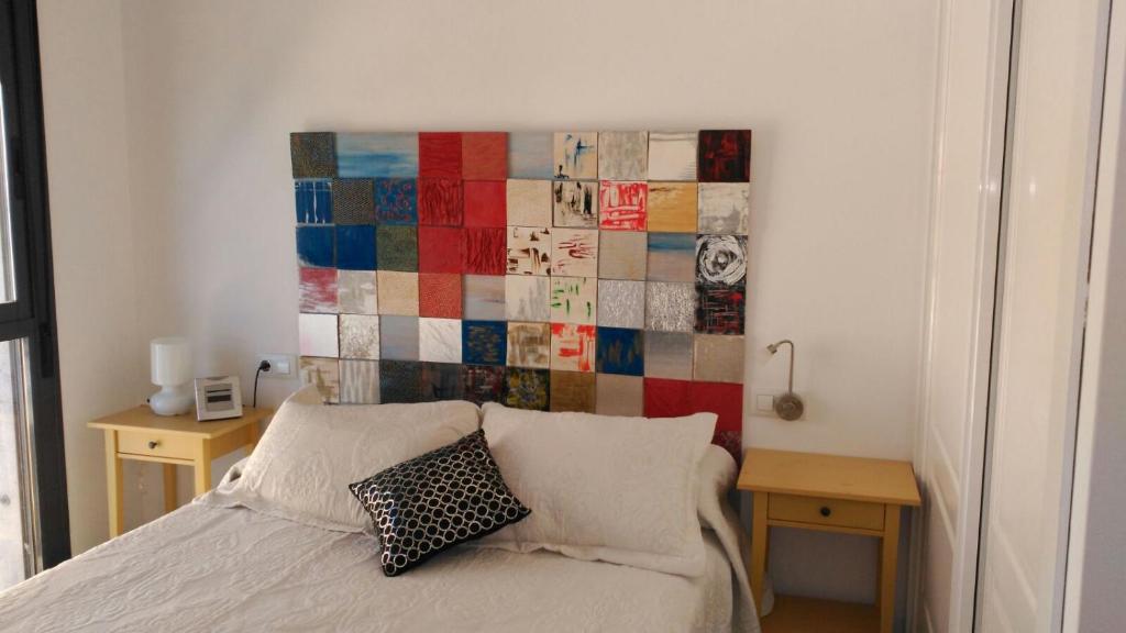 Postel nebo postele na pokoji v ubytování Camarote