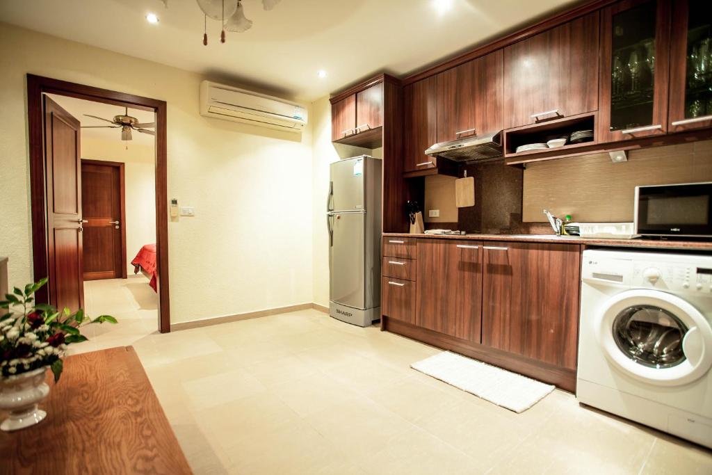 Kuchyň nebo kuchyňský kout v ubytování Koh Chang Island Villa
