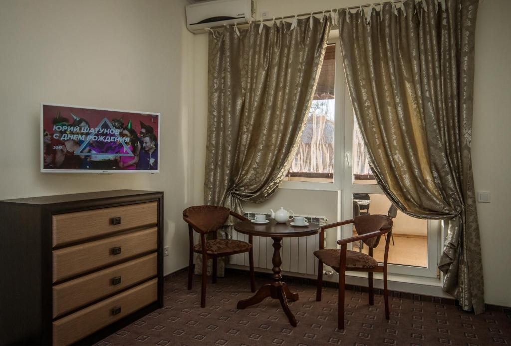 Posezení v ubytování Mini Hotel Ryleev