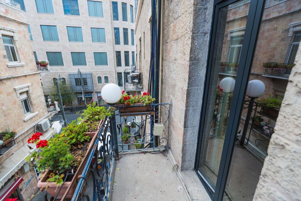 Balkón nebo terasa v ubytování Kaplan Hotel