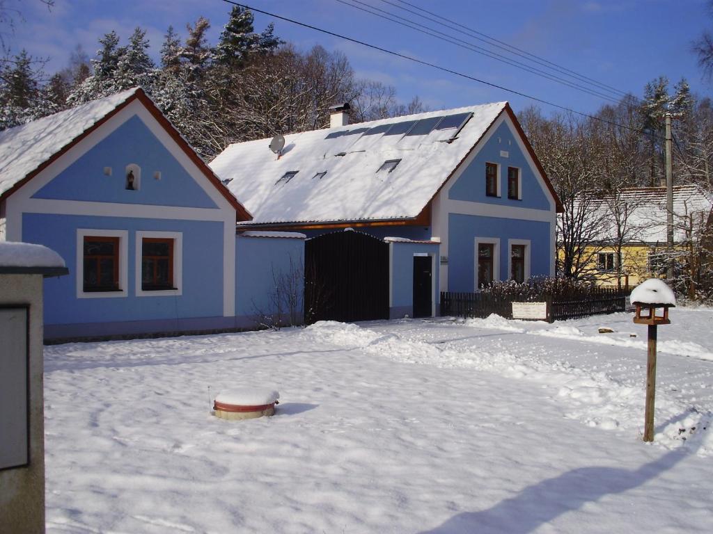 Penzion U hájovny u pískoven - Vlkov v zimě