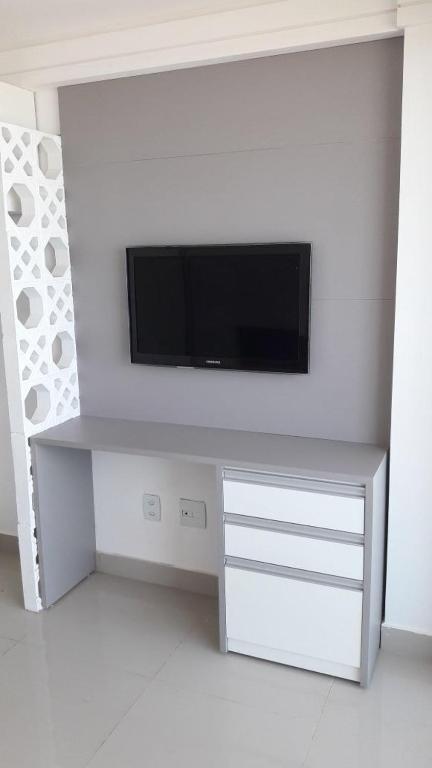  Flat Mobiliado Frente Mar - Mar Bello Plaza Intermares