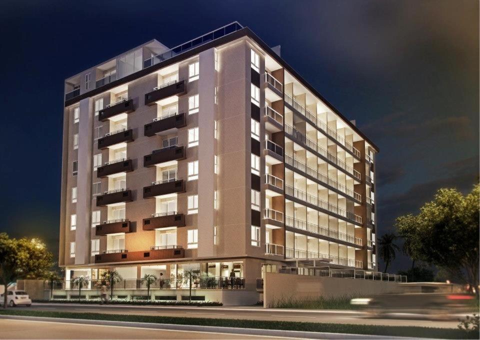  Flat Mobiliado Frente Mar - Mar Bello Plaza Intermares
