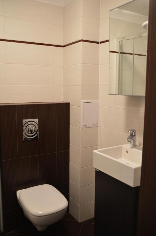 Kúpeľňa v ubytovaní Apartament Izerski Klimat