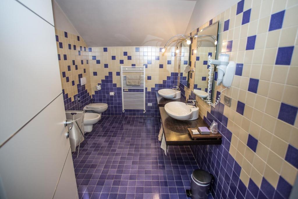 Koupelna v ubytování Hotel Fortyfive