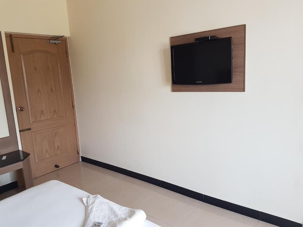 TV a/nebo společenská místnost v ubytování SK Residency