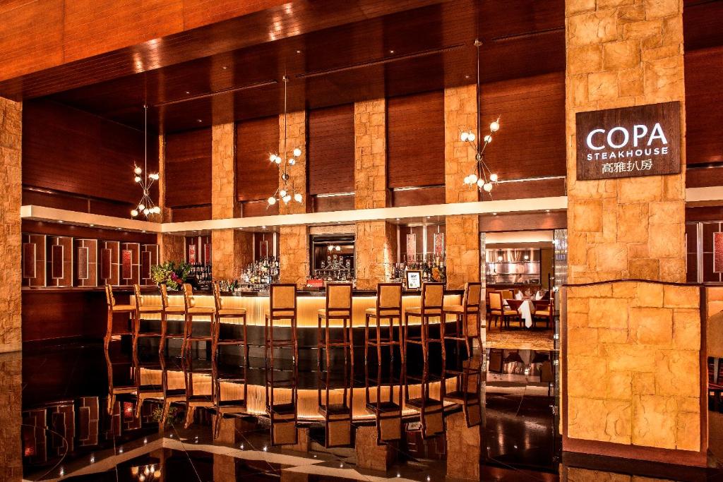 Lounge nebo bar v ubytování Sands Macao
