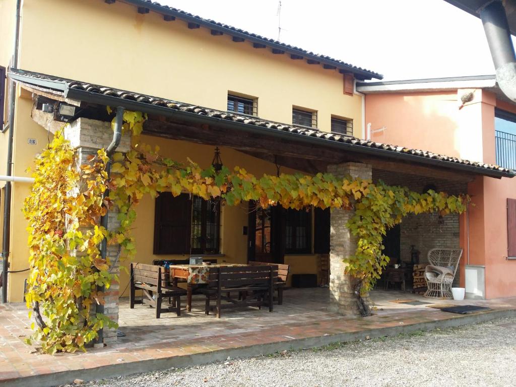 Budova, kde se bed and breakfast nachází