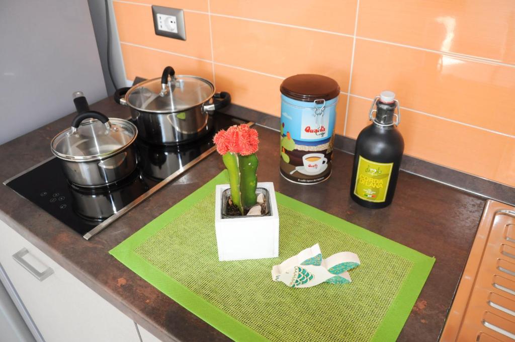 A kitchen or kitchenette at Torre Lapillo GMA Tourism