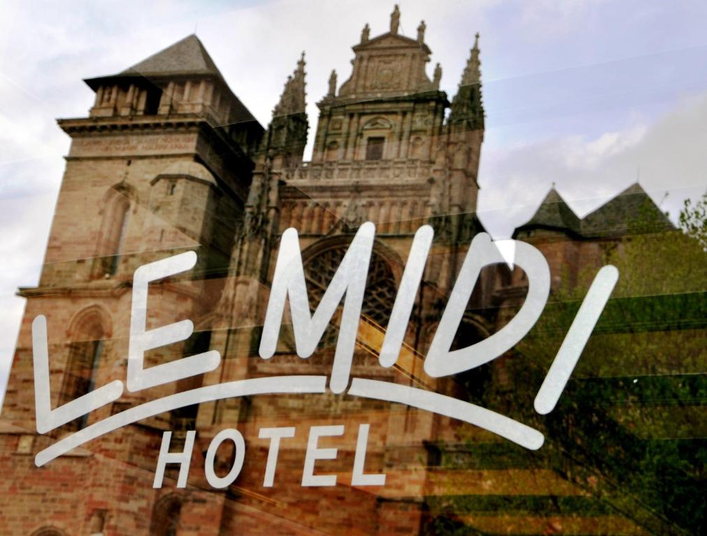 Certifikát, hodnocení, plakát nebo jiný dokument vystavený v ubytování Logis Hôtel Restaurant du Midi - Rodez Centre