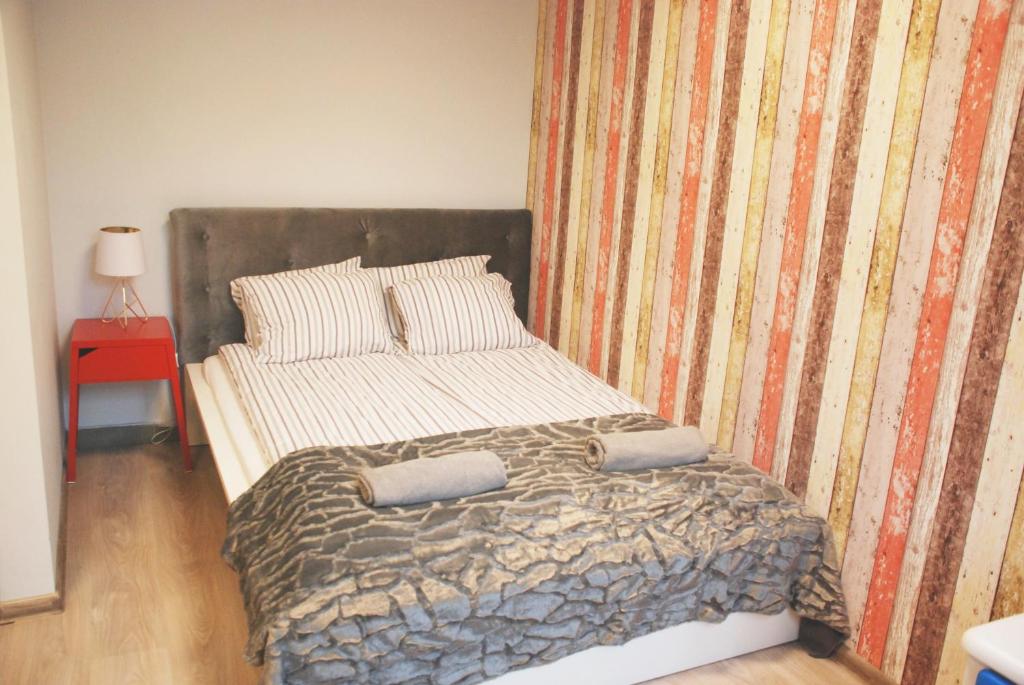 Posteľ alebo postele v izbe v ubytovaní Trip & Hostel