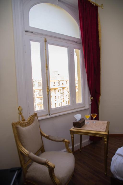 Posezení v ubytování Hotel Grand Royal Cairo