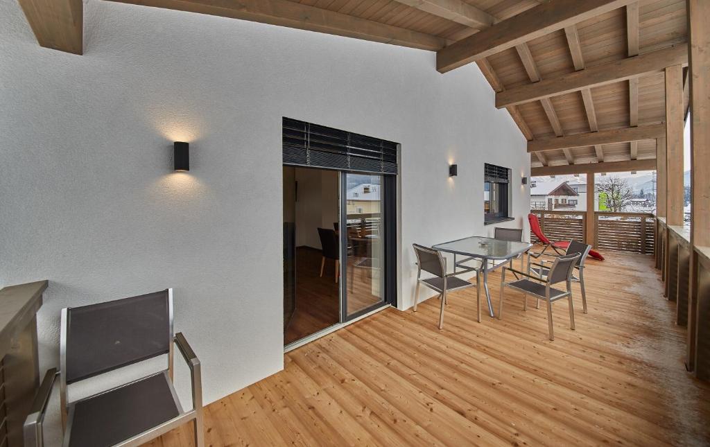 Posezení v ubytování Holiday Penthouse Moosweg